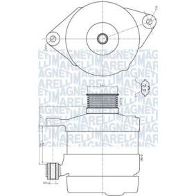 MAGNETI MARELLI 063732192010 Alternateur CHEVROLET CRUZE (J300) 1.7 110 CV Diesel