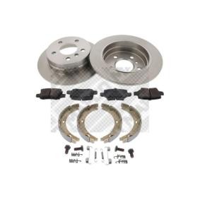 MAPCO 47817 Bremseskiver og -klosser MERCEDES-BENZ