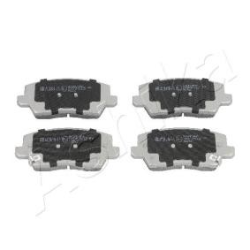 ASHIKA 50-0K-K33 Pastiglie dei freni KIA PICANTO (JA)