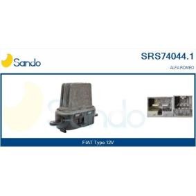 SANDO SRS74044.1 Gebläsemotor ALFA ROMEO 156 Sportwagon (932) 1.6 112 PS Otto