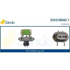 SANDO SRS78040.1 Ventilateur moteur HYUNDAI TUCSON (JM) 2.7 175 CV Essence