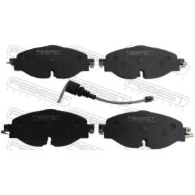 Comprar Juego de pastillas de freno de FEBEST 1701-8VF a bajo precio de 17,04&nbsp;&euro;