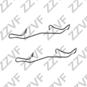 ZZVF ZVCER248 Zubehörsatz, Scheibenbremsbelag SEAT Ibiza 4 Sportcoupe (6J1, 6P5) 1.4 75 PS Diesel