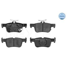 Köp Bromsbelägg av MEYLE 025 222 3116 till det låga priset 445,41&nbsp;kr