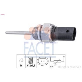 FACET 22.0257 Abgastemperatursensor VOLVO XC90 II (256)