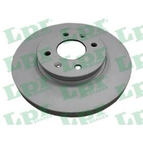 LPR K2026VR Disque de frein HYUNDAI ACCENT 4 Stufenheck (RB) 1.4 99 CV Essence
