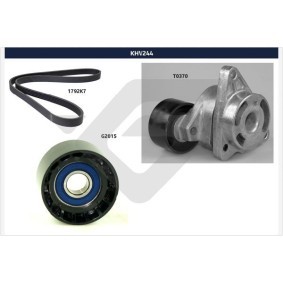 Compre Jogo de correias trapezoidais estriadas da HUTCHINSON KHV 244 a um preço baixo por 178,68&nbsp;&euro;
