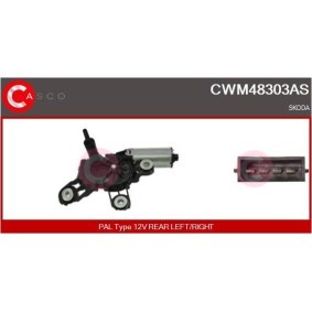 CASCO CWM48303AS Torkarmotor SKODA SUPERB Kombi (3T5) 1.6 105 hk Diesel