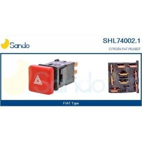 SANDO SHL74002.1 Katastrofeblinkkontakt PEUGEOT
