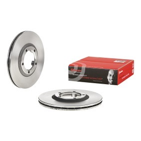 BREMBO 09.6804.10 Discos de freno HYUNDAI H100 Caja/Chasis 2.5 78 cv Gasoleo