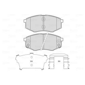 Osta Jarrupalat, levyjarru VALEO:llä 601715 edullisesti hintaan 58,32&nbsp;&euro;
