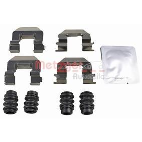 Comprar Kit de accesorios, pastillas de frenos de METZGER 109-0126 a bajo precio de 16,80&nbsp;&euro;