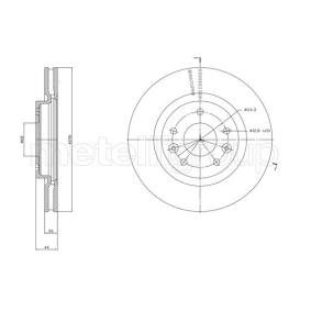 METELLI 23-1762C Bremsscheiben NISSAN Qashqai 2 (J11, J11_) 1.6 130 PS Diesel