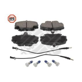 MAPCO 6377HPS Bromsbelägg DACIA SANDERO 1.5 65 hk Diesel