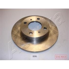 Achetez des Disque de frein ASHIKA 60-05-538C à prix pour 31,72&nbsp;&euro;