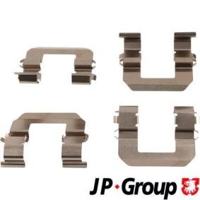 JP GROUP 3564003110 Kit de accesorios, pastillas de frenos HYUNDAI TUCSON (JM) 2.0 141 cv Motor otto