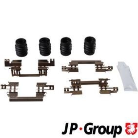 JP GROUP 3864002410 Kit d'accessoires, plaquette de frein à disque MAZDA 3 3/5 portes (BM, BN) 1.5 100 CV Essence
