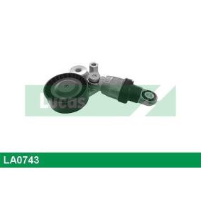 LUCAS LA0743 Poulie, tendeur de courroie d'accessoire MAZDA 3 3/5 portes (BM, BN) 1.5 100 CV Essence