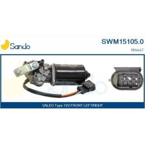SANDO SWM15105.0 Scheibenwischermotor RENAULT CLIO 1 (B/C57, 5/357)