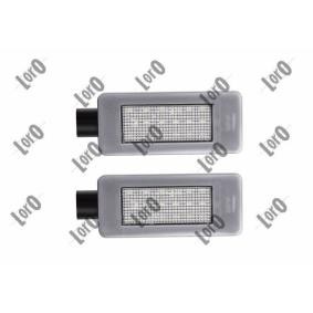 ABAKUS L38-210-0005LED Skyltbelysning PEUGEOT 2008 Kombi (CU_)