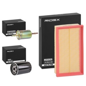 RIDEX 4055F8430 Kit de filtres FORD Focus Mk1 Berline (DNW) 2.0 131 CV Essence