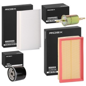 RIDEX 4055F11899 Kit de filtres FORD Focus Mk1 Berline (DNW) 2.0 131 CV Essence