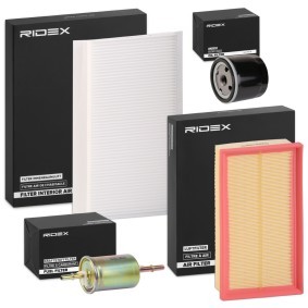 RIDEX 4055F11902 Kit de filtres FORD Focus Mk1 Berline (DNW) 2.0 131 CV Essence