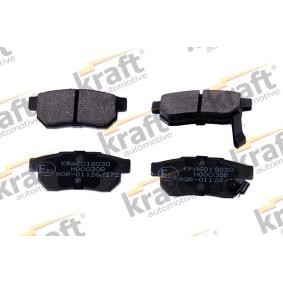 KRAFT 6018030 Bromsbelägg ROVER 200 (RF) 1.1 60 hk Bensinmotor
