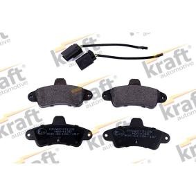 KRAFT 6012125 Bromsbelägg FORD MONDEO 2 (BAP)