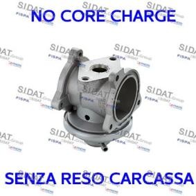 SIDAT 83.742R Valvola EGR SKODA Fabia 2 (545) 1.4 70 CV Diesel