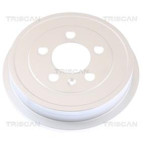 TRISCAN 8120 29222C Tamburi freni SKODA Fabia 2 (545) 1.4 70 CV Diesel