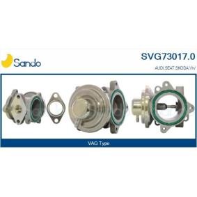 SANDO SVG73017.0 Valvola EGR SKODA Fabia 2 (545) 1.4 70 CV Diesel