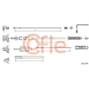 COFLE 92.10.1179 Bowdenzug CITROËN Xantia Schrägheck (X1_, X2_)