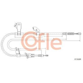 COFLE 92.17.2120 Câble de frein à main MITSUBISHI COLT 6 (Z3A, Z2A) 1.3 91 CV Essence