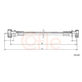 Acquista Cavo tachimetro da COFLE 92.S01104 a buon mercato per soli 13,42&nbsp;&euro;