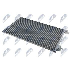 NTY CCS-RE-019 Radiatore aria condizionata MERCEDES-BENZ CITAN