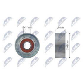 Comprar Tensor de correa poli V de NTY RNK-CH-028 a bajo precio de 8,81&nbsp;&euro;