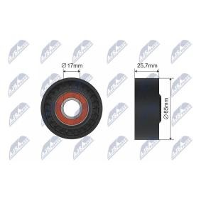 NTY RNK-FR-011 Poulie, tendeur de courroie d'accessoire MAZDA 3 3/5 portes (BM, BN) 1.5 100 CV Essence