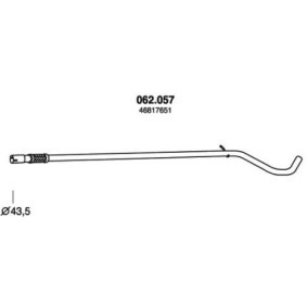 PEDOL 062.057 Auspuffrohre FIAT PANDA (169)