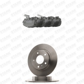 STARK SKBK-10991123 Kit disque et plaquette de frein MAZDA 3 3/5 portes (BM, BN) 1.5 100 CV Essence