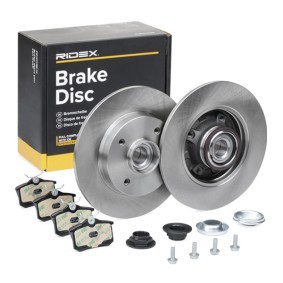 RIDEX 3405B1132 Bromssats PEUGEOT 207 SW (WK_) 1.6 110 hk Bensinmotor