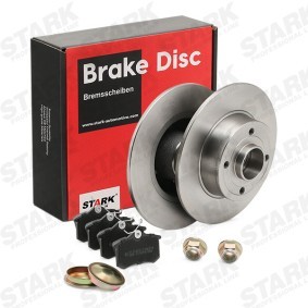 STARK SKBK-10991182 Bremsscheiben und -beläge RENAULT THALIA 2 (LU1/2) 1.5 64 PS Diesel