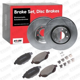 STARK SKBK-10991418 Bromssats PEUGEOT 207 SW (WK_) 1.6 110 hk Bensinmotor