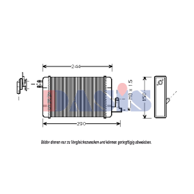 Wärmetauscher 019030N für GTV (916C_) für CHF 56.01