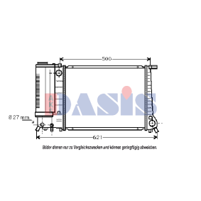 Achetez des Condenseur, climatisation AKS DASIS 052050N à prix pour 147,70&nbsp;&euro;