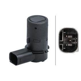 HELLA 6PX 358 141-351 Sensor de estacionamento MINI Hatchback (R50, R53) 1.4 75 cv Otto