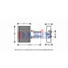 Wärmetauscher 119001N für MAZDA