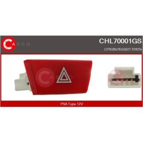 CASCO CHL70001GS Interruptor piscas de emergência TOYOTA