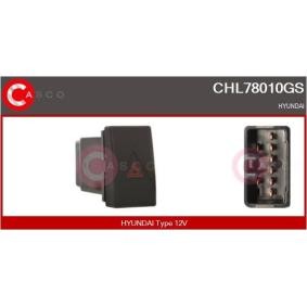 CASCO CHL78010GS Interruttore, lampeggiatore d'emergenza HYUNDAI