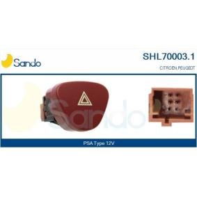SANDO SHL70003.1 Katastrofeblinkkontakt PEUGEOT